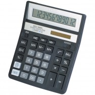 Калькулятор настольный 12р Citizen SDC-888 X BK черный корпус 158x203х 31мм
