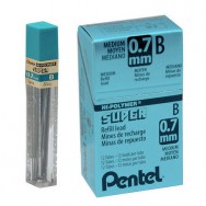 Грифель 0,7 Pentel Hi-Polymer Super Lead B 12шт, 50-B