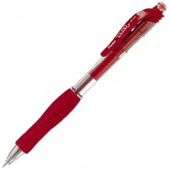 Ручка шариковая Pentel BP127B-B "ROLLY" автоматическая, красная, 0,7мм