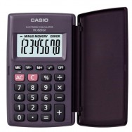 Калькулятор карманный  8р Casio HL-820LV больш.дисплей, защитная крышка, 104х62,5х10 мм