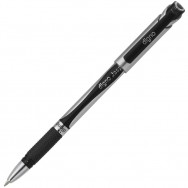 Ручка шариковая Digno JASPER FOPC черная, масляная, резиновый грип, 0,7мм