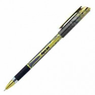 Ручка шариковая Digno 18K FTG черная, масляная, 0,7мм