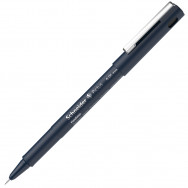 Ручка линер Schneider PICTUS черная, черный корпус, 0,05мм, S197001