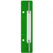 Минискоросшиватель Economix 31512-04 зеленый, металлический с пластиковой подложкой, 20шт в упаковке