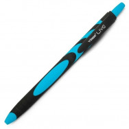 Ручка шариковая VINSON F20 LIVE автоматическая, синяя, масляная, корпус ассорти, 0.7мм
