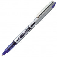 Ручка роллер Zebra ZEB-Roller/ BE-& AX5 синяя, 0,5мм, серебристый корпус