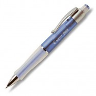 Ручка шариковая Pilot BP-415VM-LT-B "Vega" автоматическая, черная, прозрачно-синий корпус, 0,7мм